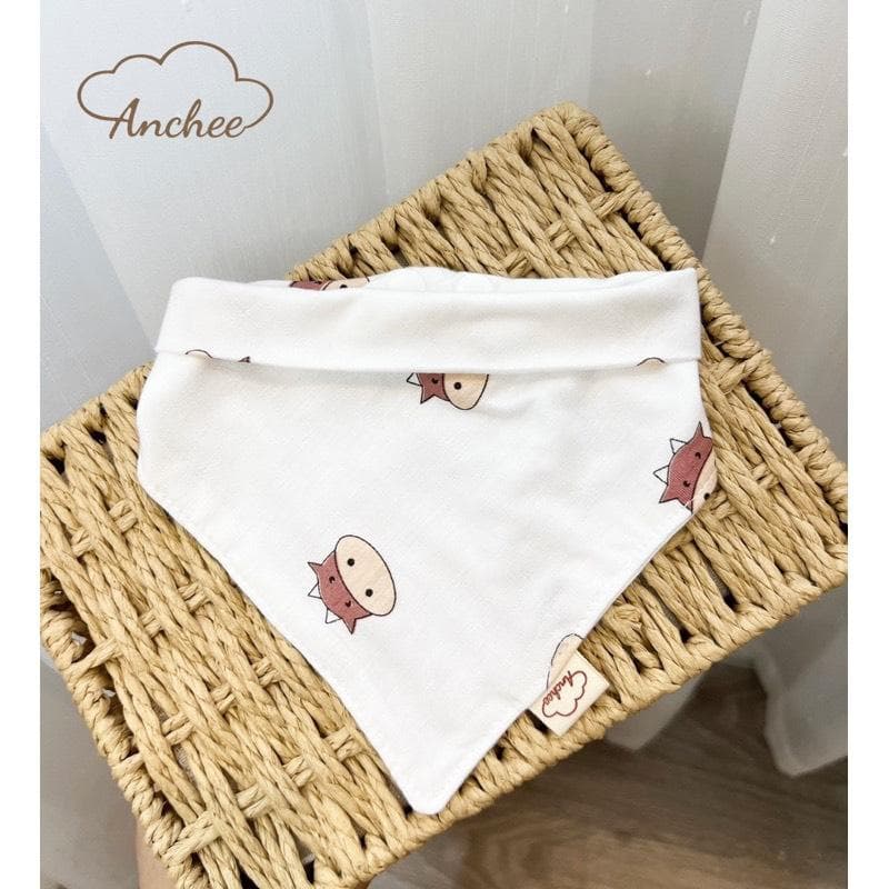 Sét 5 - Yếm Sợi Tre Petit Cao Cấp Cho Bé Có Cúc Bấm Trắng Hoạ Tiết - ảnh 3